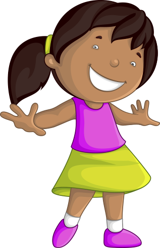 Happy young girl with a big smile, representing pediatric dental patients in Delray Beach.